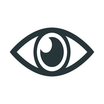 Simple beautiful eye icon. Vector.
