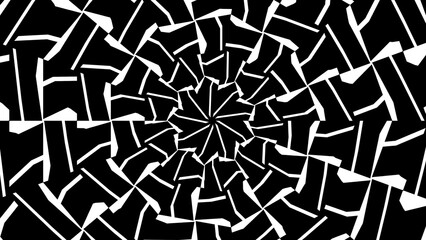 Striped background. Black and white stripes. Monochrome ornamental background. Design for decor, print. Background in 4k format  3840 х 2160.