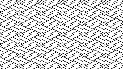 Striped background. Black and white stripes. Monochrome ornamental background. Design for decor, print. Background in 4k format  3840 х 2160.