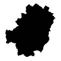 Obraz premium District of Dinefwr map, district of Wales. Vector illustration.
