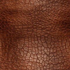 Rough brown leather texture, seamless tile