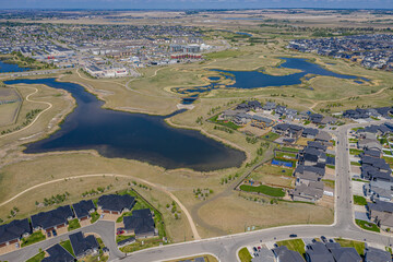 Hyde Park in the city of Saskatoon, Saskatchewan, Canada