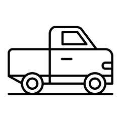 Truck Outline Icon
