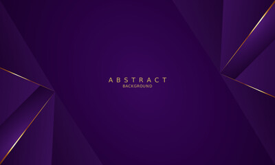 luxury premium purple background and gold line