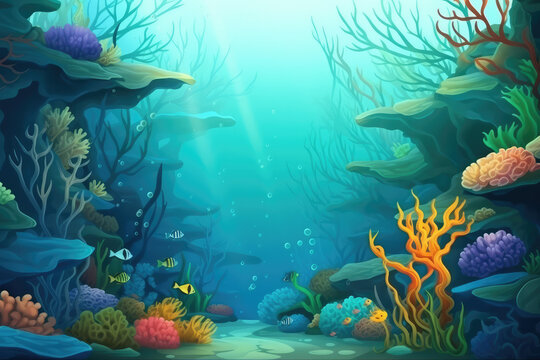 Underwater world.