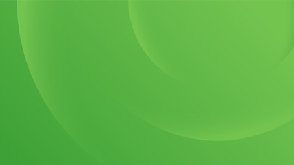 Modern Abstract Background with Motion Round Circle Wave and Green Gradient Color