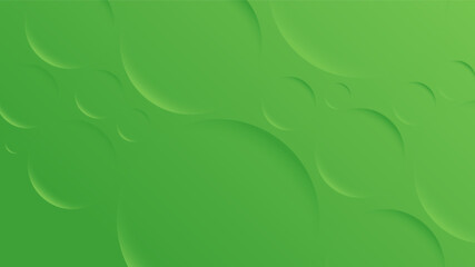 Fototapeta premium Modern Abstract Background with Motion Round Circle Wave and Green Gradient Color