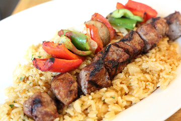 ステーキピラフ