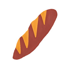 illustration of a bread