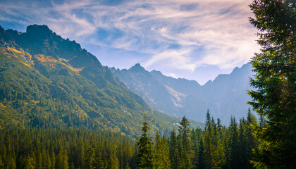 Mountain Landscape from Tatra Mountains