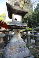 奈良公園の灯籠