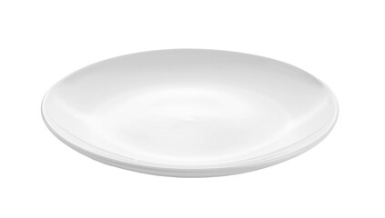 empty plate isolated on transparent png - 610297269