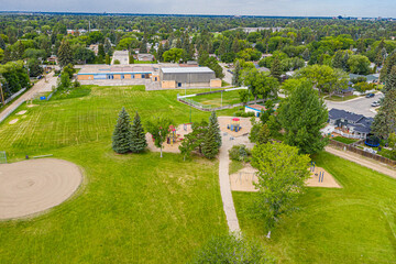 Adelaide Park in the city of Saskatoon, Saskatchewan, Canada