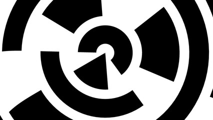 Monochrome abstract background. Black and white pattern. Background in 4k format  3840 х 2160.