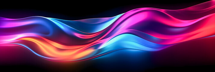 Gradient Design Element: Abstract Fluid 3D Render for Eye-Catching Banners, Backgrounds, and Wallpapers