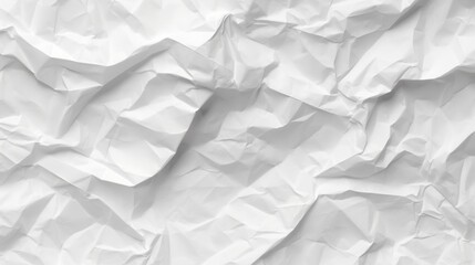 Obraz premium crumpled paper background. Generative AI