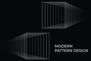 3D modern square pattern design illustration, triangle pattern modern scifi design, square 3d dynamic design for background