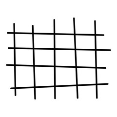 Handdrawn Grid Shape