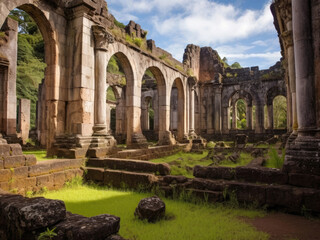 Photo of the ruins of Sao Jose das Missoes Rio Grande do Sul, Brazil