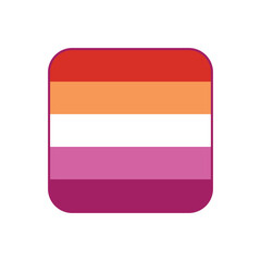 vector lgbt flag, LGBTQ+ flag, Lesbian Pride Flag