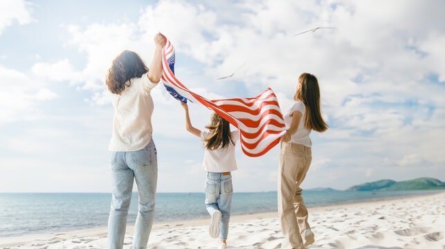 The USA celebrate 4th of July