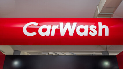 Sign Car Wash