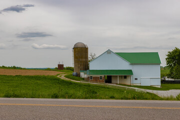 Amish Country in rural Ohio, USA - obrazy, fototapety, plakaty