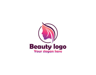 Obraz premium Women beauty and fashion logo vector