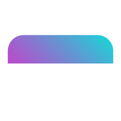 gradient speech balloon text box