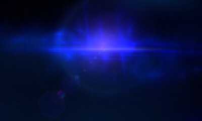 Bright light effect with rays and glare shines with golden light for vector illustration.	
