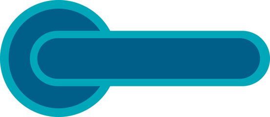 Obraz premium blue icon