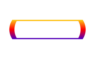 gradient rectangle frame