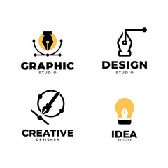 pentool icon flat design vector illustration symbol
