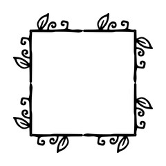 plant square frame