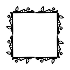 plant square frame