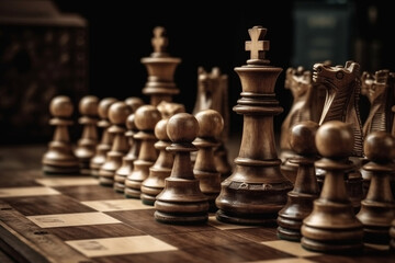 Play Chess Online. Playing Chess with Laptop. Remote Online Education, Communication with chess coach, Family. Homeschooling. Games and participate in online chess tournament. Generative AI