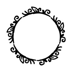 plant circle frame