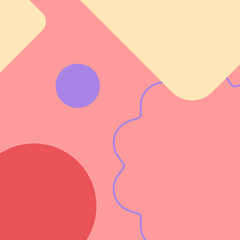 minimalistic background with simple shaves in the composition