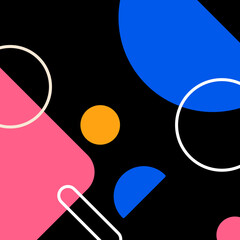 minimalistic background with simple shaves in the composition