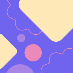 minimalistic background with simple shaves in the composition