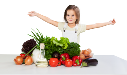 A beautiful girl eating fresh fruit