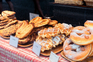 Bakery Display: Mouthwatering Selections in the Window
