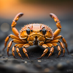 Crab | A tiny warrior protecting its hidden treasures