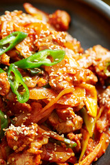 Spicy Stir-fried Pork with Rice