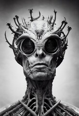 Alien Master Portrait. #6