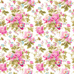 Textile and digital seamless pattern design 