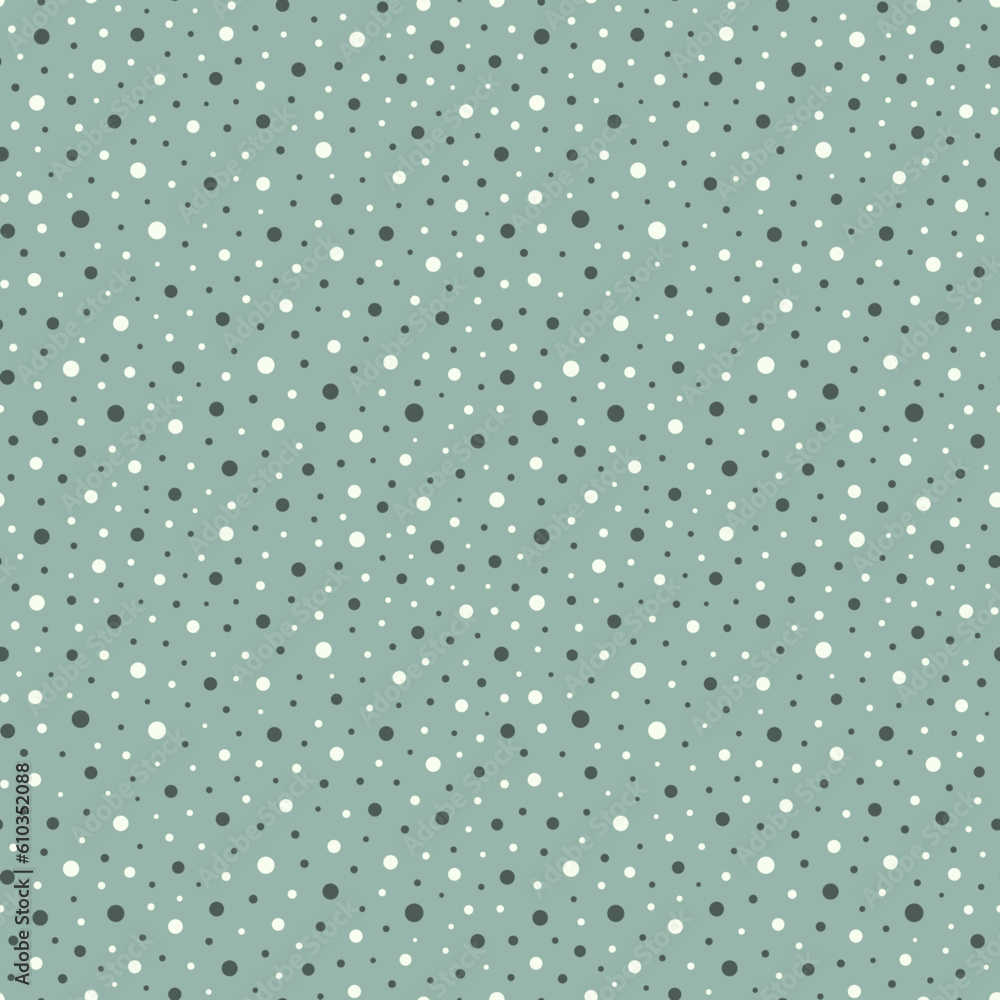 Poster dot seamless pattern. repeating abstract background pastel color. irregular dots for repeated design