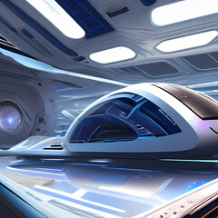 An awe-inspiring image that envisions the future of technology with a futuristic and hi-tech twist.
