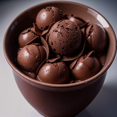 Cup Chocolate Ice Cream