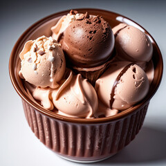 Cup Chocolate Ice Cream
